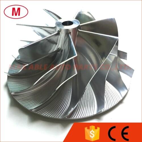 TD05H 60.27/82.32mm 7+7 blades Reverse Turbo Billet Compressor wheel/Turbocharger Aluminum 2618/Milling compressor wheel
