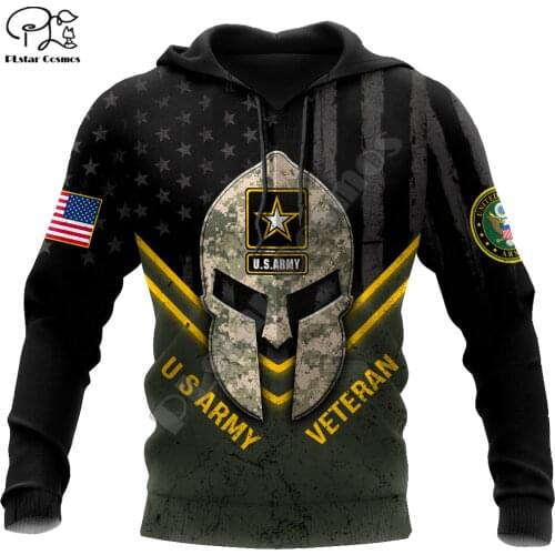 PLstar Cosmos Marine Military Army Veteran Camo Suit Cosplay Soldier 3DPrint Men/Women Tracksuit Streetwear Pullover Hoodies D11