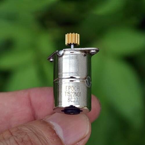 Mini 2-phase 4-wire Stepper Motor 20mm 20BY Miniature Stepper 20 Ohm with 10T Gear Small Tiny Electric Machinery Toy Engine DIY