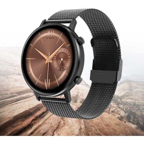 Men Women Smart Watch Business 360*360 Waterproof Heart Rate Monitor Blood Pressure Fitness Tracker Smartwatch For IOS Android