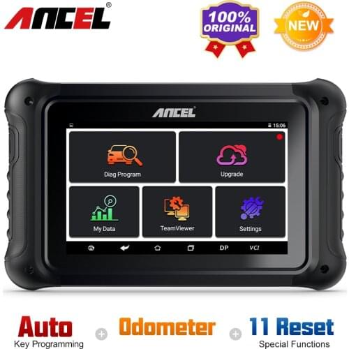ANCEL DP500 Car Key Programmer IMMO Diagnostic Tool odo Instrument Cluster Adjustment ODO OBD2 Scanner Key Programming Tool