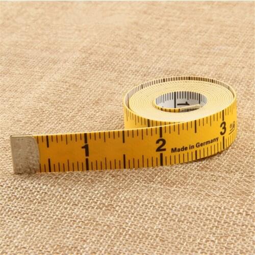 1.5M 60" Flat Tape Measure for Tailor Sewing Cloth Soft Body Measuring Ruler New Made in germany