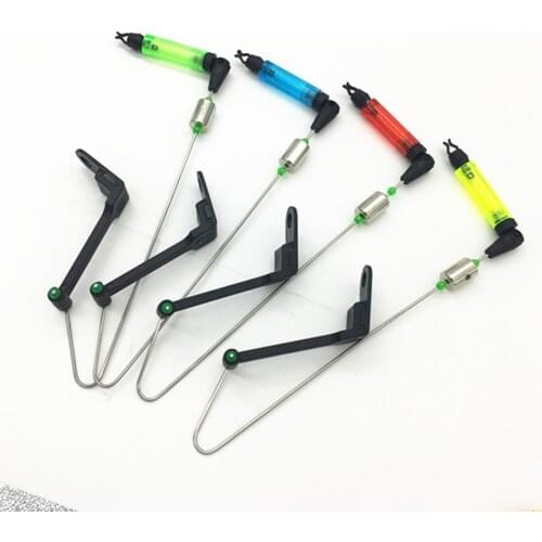 Fishing Swinger LED Alarm Chain Adjustable Clip Hanger Swinger Indicator Bite Fishing Sounder Fish Bite Strike Sensor Indicator