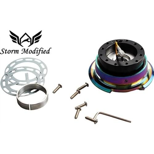 SuTong High Quality Universal Car Auto Steering Wheel Quick Release Hub Adapter Snap Off Boss Kit Car Accessories