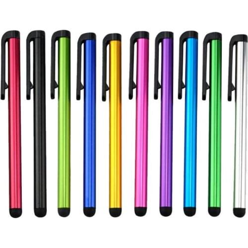 Clip Design Universal Soft Head For Phone Tablet Durable Stylus Pen Capacitive Pencil Touch Screen Pen