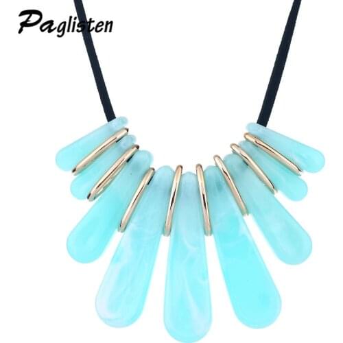 Collier Femme Fashion Vintage Jewelry Accessories Choker Bijoux Statement Necklaces & Pendants For Women Maxi Collar Colar ZA83