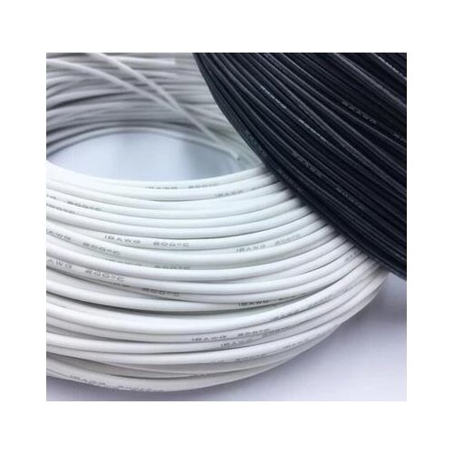 1m High temperature resistant soft silicone wire, 20AWG(0.5^mm) Electrical Wires cables ,Copper Wire Electrical Wires cables