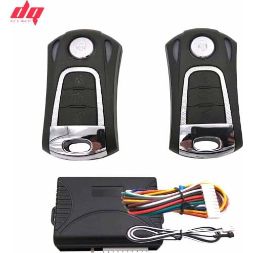 10P General Car Alarm System Auto Remote Central Kit Door Lock Locking System with Key Central Locking with Remote Control