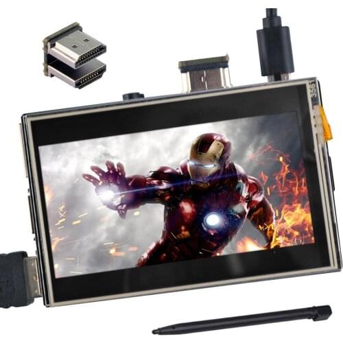 3.5 Inch TFT LCD Display 480x320 / 7 inch Touch HDMI LCD display module Monitor HD 1024x600 for Raspberry Pi 3 Model B + Pi 4