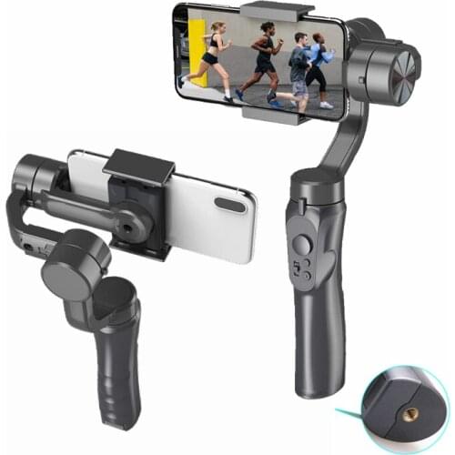 NAGNAHZ 3-Axis Smartphone Gimbal Handheld Stabilizer Smartphone Gimbal for Vlog Youtuber Live Video Suitable for iOS Android