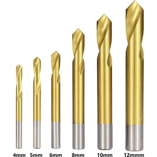90 degree chamfer end mill 4/5/6/8/10 / 12mm titanium coated hss chamfer end mill