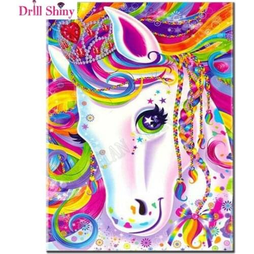 5D Full Diamond Painting Cross Stitch kit cartoon unicorn diy Diamond Embroidery pattern Diamond Mosaic picture rhinestone paste