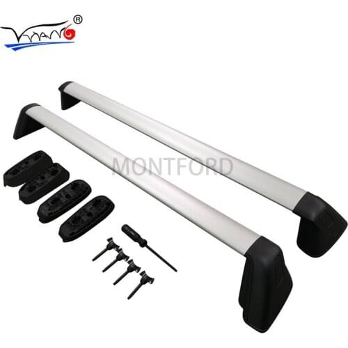 Car Styling For SUBARU IMPREZA 2017-2020 Aluminum Alloy Side Bars Cross Rails Roof Rack Luggage Carrier Rack 2Pcs
