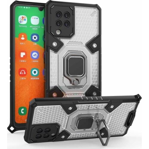 Case for Galaxy A42 Rugged Shield Armor Soft TPU with PC Shockproof Camera Protection Cover for Samsung Galaxy A42 5GSM-A426B