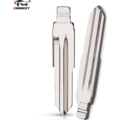 Dandkey 10pcs/lot 59# Replacement Flip Remote Key Blade Car Key Blank No.59 For Chery A1 Karry Yousheng Remote Key