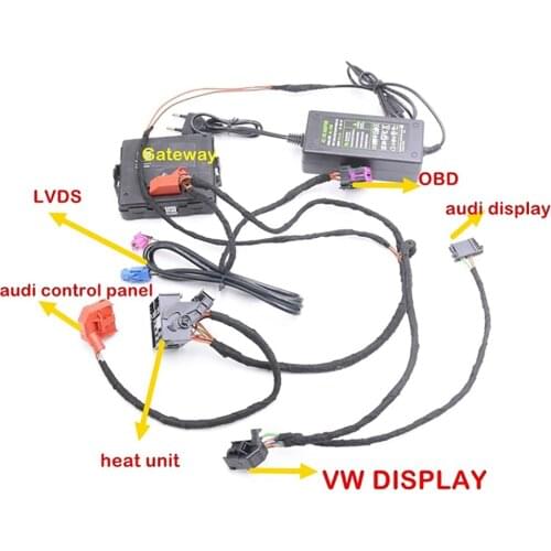 For VW CAR MQB Audi MIB 2 PRO display screen Radio Unit Test Code Tools