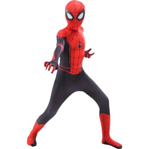 Harajuku Cosplay Anime charanime cosplay spider costume man kids adult zentai suit miles morales fantasia mask bluey boy costume