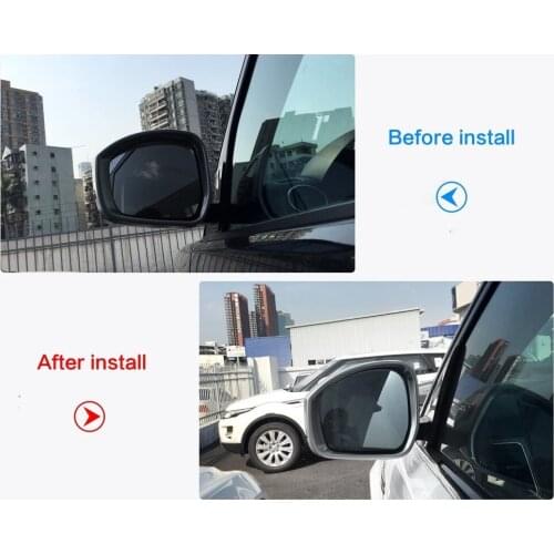 For Land Rover Range Rover Sport 2014-2017 Discovery 4 LR4 2014-2016 ABS Chrome Side Rearview Mirror Frame Cover Trim