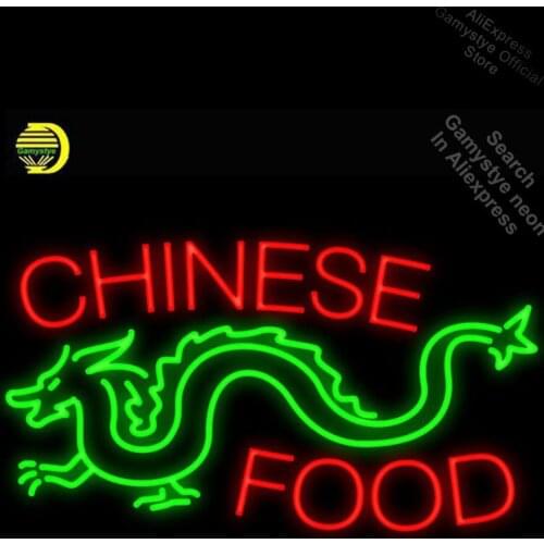 Neon Signs for Chinese Food Dragon Neon bulbs Sign Affiche Neon Bar Neon Light Sign Personalized Custom Neon Sign Warehouse Sign