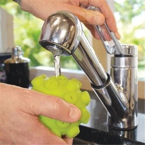 New TV products steam drying ball laundry ball silicone anti winding hair removal laundry ball solid