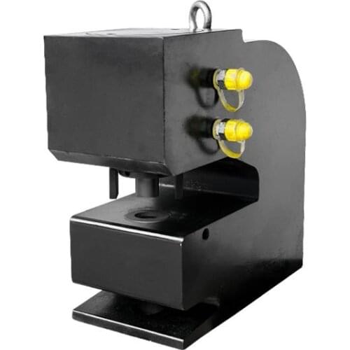 100T Hydraulic Punching Machine High Quality Punch Tool Steel channel steel angle iron punching machine