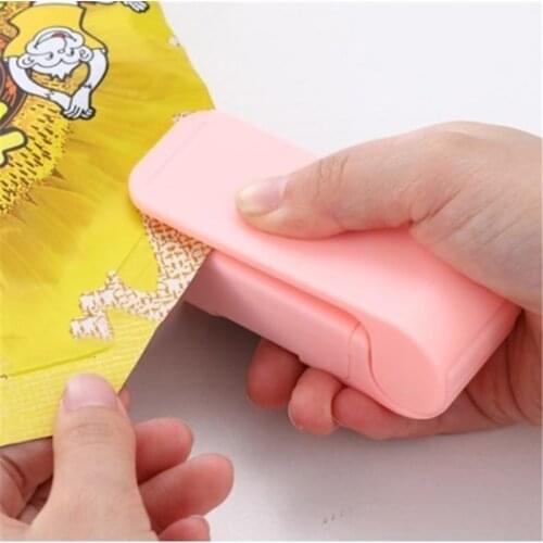 Bag Sealer Mini Heat Sealer Portable Plastic Bag Sealer For Storage Food Snacks Fruits And Vegetables Household Accessories