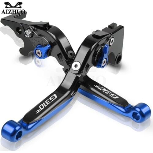 CNC Motorcycle Accessories Folding Extendable Brake Clutch Levers For BMW G310R G310GS G310 R 310R 310GS G 310 GS 2017-2018