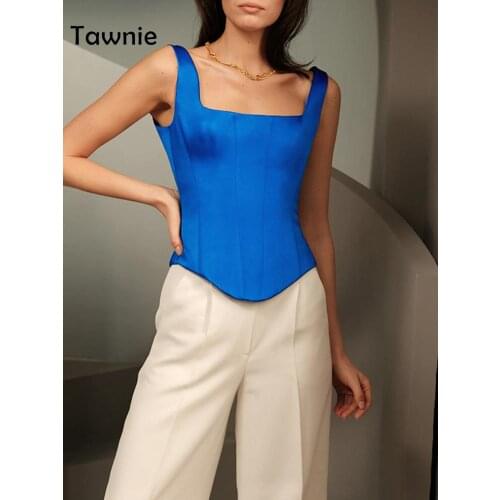 Tawnie Women's Cropped Tank Tops