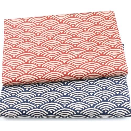 Retro cloth ripples DIY Handmade Sewing craft twill 100% cotton fabric for patchwork quilting pillow tablecloth tissus tilda