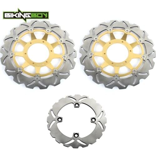 BIKINGBOY Front Rear Brake Discs Rotors Disks CBR 1000 RR Fireblade 08 09 10 11 12 13 14 15 16 CBR1000RR SP 2014 2015 2016 Set