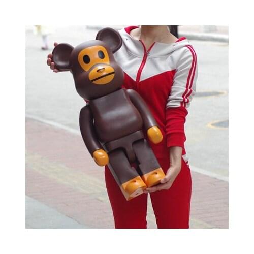 [VIP] Large size 1000% 70CM fashion bear Violent bear figures Toy Collectors Art Work model home decorations Collection model