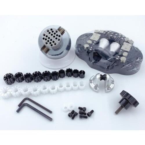 Jewelry equipments Mini Engraving Ball Vise Tool Block Ring Setting Tools Diamond Stone Setting With Full Attachment