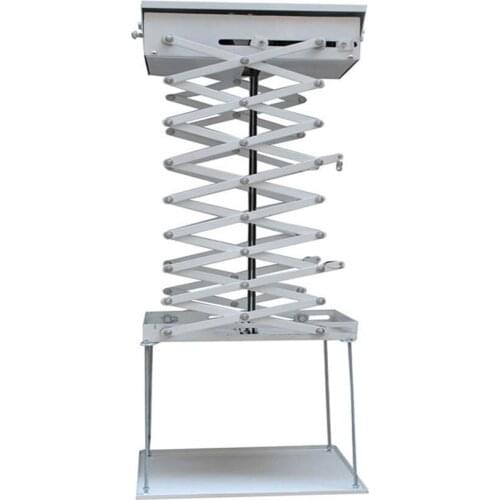 1 set 3meter motorized electric lift scissors ceiling projector mount bracket elevator projector remote control