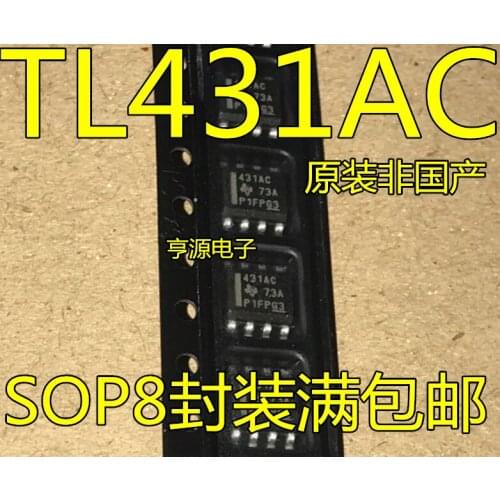 10PCS TL431AC SOP-8 TL431ACDR IC 431AC
