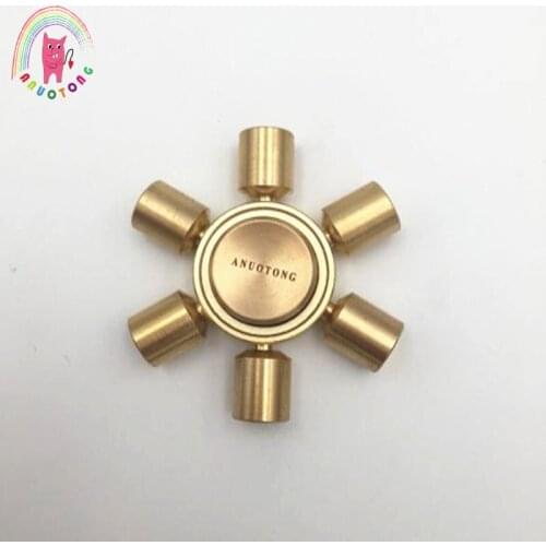 2017 Metal fidget spinner Tri-Spinner toy metal EDC Hand Spinner For Autism and ADHD Anti Stress Speelgoed stress
