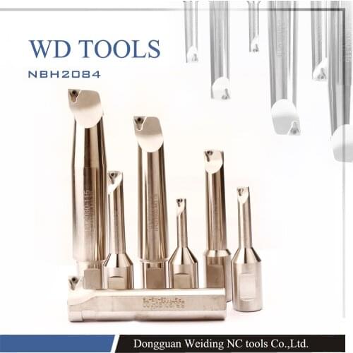 8pcs Precision Boring Bars for NBH2084 Boring Head Diameter 20mm