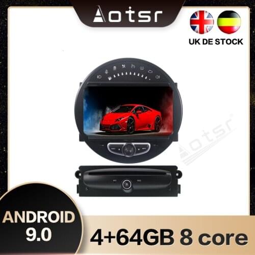 For BMW Mini 2006 - 2013 Android 9.0 4+64GB GPS Navigation Car Radio Player Multimedia Player Tape Recorder Car stereo