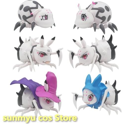 6 Style/Set So I'm a Spider So What Kumoko Kumo desu ga, Nani ka 7CM Action Figure Anime Toy Model Doll Christmas Gift