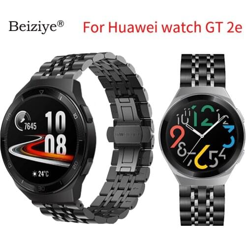 GT 2e Wrist Band Stainless Steel Watchband For Huawei watch gt 2e Metal Bracelet strap For huawei gt 2E Smartwatch Classic bands