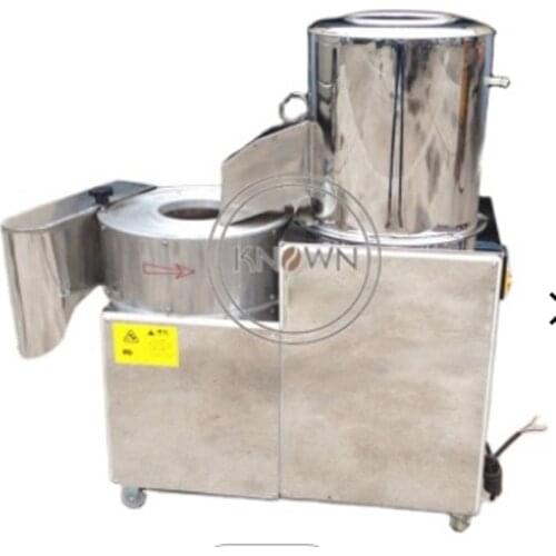 Commerical Potato Cutting Machine Peeler Cutter Fruit and Vegetable Washing Machine Electric Food Processing Equipment