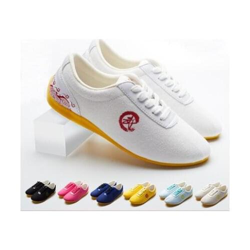 7color canvas kids&Adult wushu taiji sneakers kung fu tai chi shoes martial arts gongfu shoes EU27~EU46