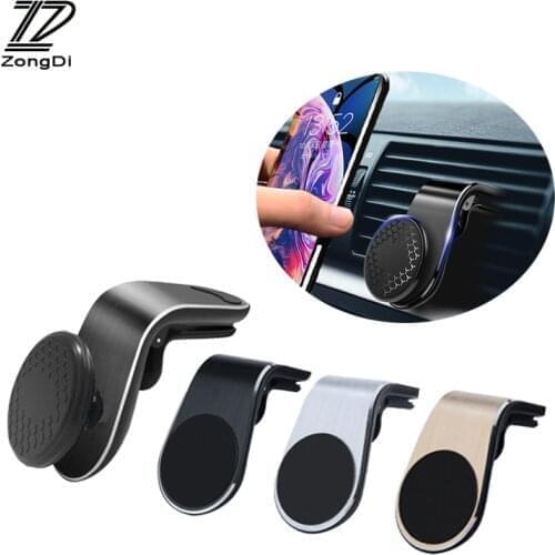 Air Vent 360 Metal Car GPS Magnetic Phone Stand for BMW MINI SAAB TESLA Car Interior Accessories