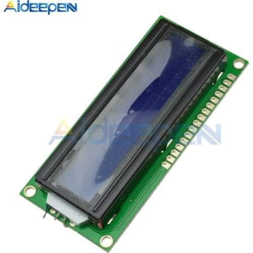 Blue Backlight 1601 16X1 Character Digital LED LCD Display Module LCM STN SPLC780D KS0066 5V Single Row Interface Board