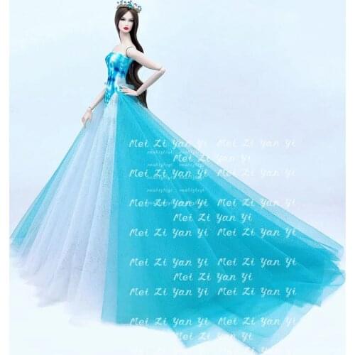 For barbie clothes fashion robe wedding dress for barbie doll dress Original princess clothing dream house vestiti accesorios