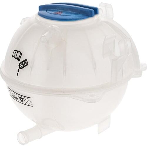 Coolant Expansion Tank With Cap 1K0121407A 1J0121321B For Volkswagen Beetle CC Golf Jetta Passat Rabbit Tiguan Audi Q3 TT A3