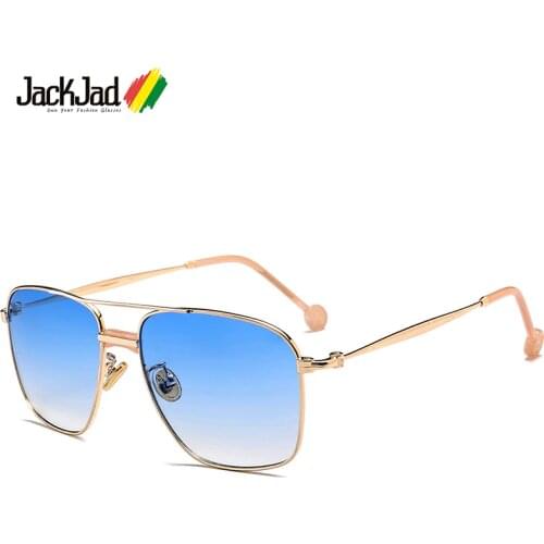 JackJad New Fashion Square Aviation Style Sunglasses Men Women Cool Tint Ocean Lens Brand Design Sun Glasses Oculos De Sol 17038