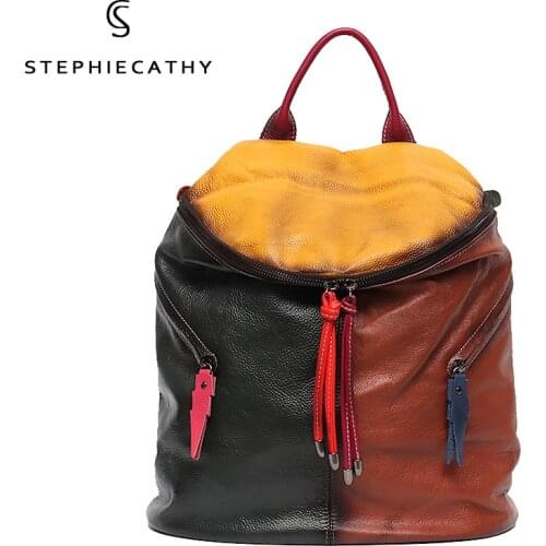 STEPHIECATHY Women's Colored Backpacks China