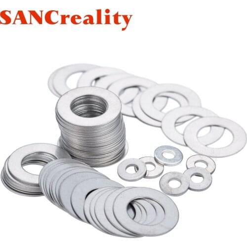 Ultra Thin Flat Washer M2-M20 Stainless steel Flat Washer Ultra thin gasket High precision Adjusting gasket Thin shim