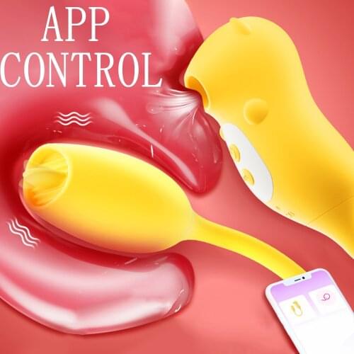 App Remote Control Sucker Vibrators Powerful Clitoris Stimulator Vacuum Sucking Female Love Vibrating Egg Sex Toy For Women