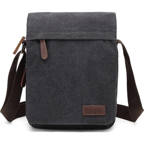 Vintage Men Canvas Messenger Bag High Quality Casual Handbags Satchels Crossbody Shoulder Bags for men 2020 Military bolsa